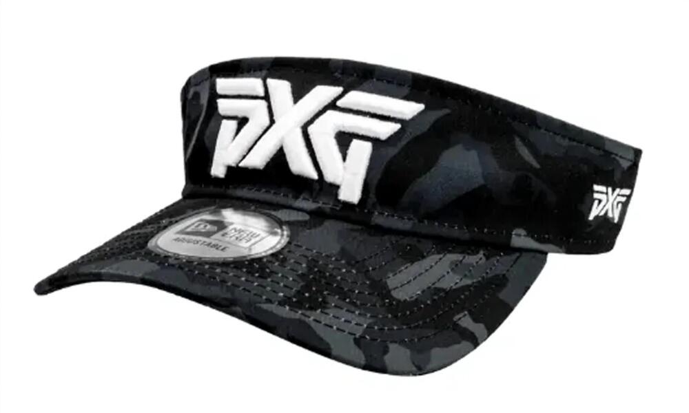 NEW PXG unisex adjustable velcro golf hat in black